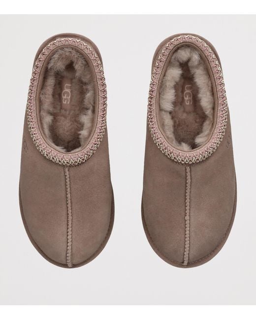 Ugg Brown Suede Tazz Ii Slippers