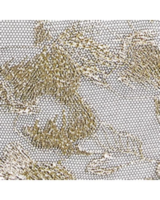 Coco De Mer Gray Lace Oriana Open Knickers