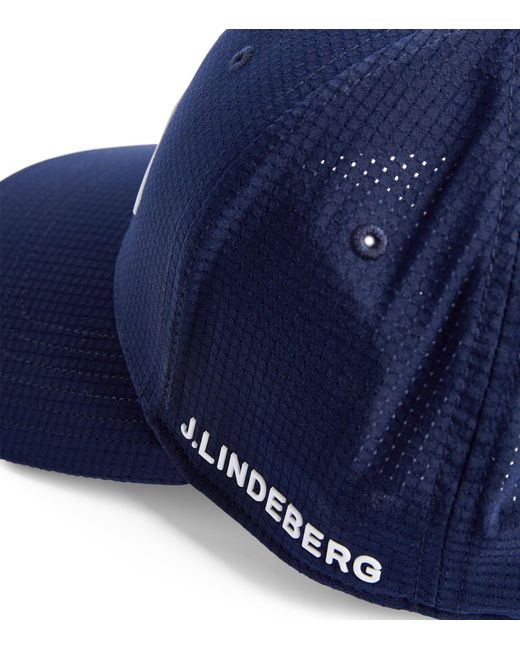 J.Lindeberg Blue Caden Cap for men