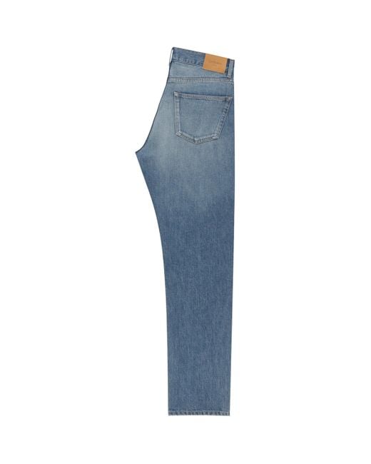 Saint Laurent Blue Mick Long Jeans for men
