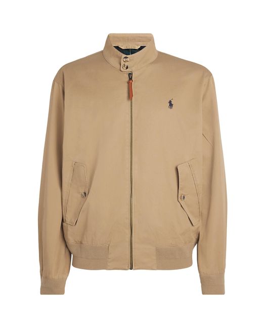 Polo Ralph Lauren Natural Cotton Twill Bedford Jacket for men