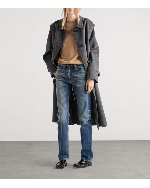 Prada Natural Cashmere Sweatshirt