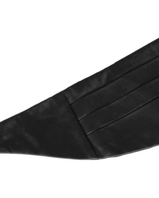 Dolce & Gabbana Black Silk Cummerbund