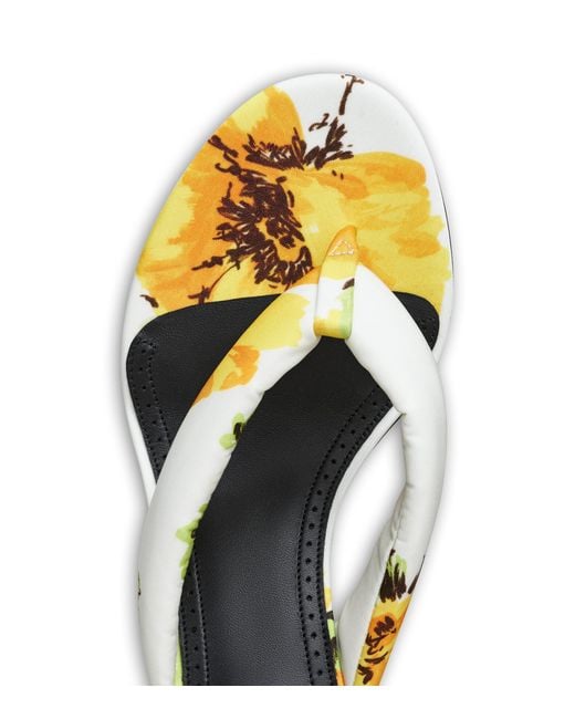 Alaïa Natural Floral Thong Mules 55