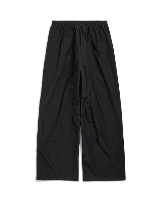 Balenciaga Black Cotton-Blend Technical Trousers for men