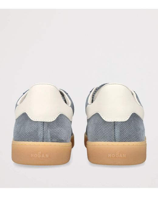 Hogan Blue Suede Cool Sneakers for men