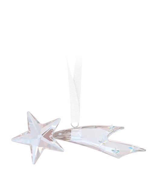Swarovski White Holiday Magic Classics Shooting Star Ornament