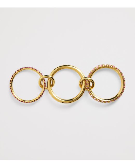 Spinelli Kilcollin Yellow And Sapphire Norah Ring