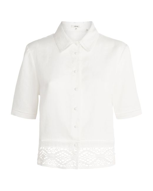 FRAME White The Heirloom Shirt