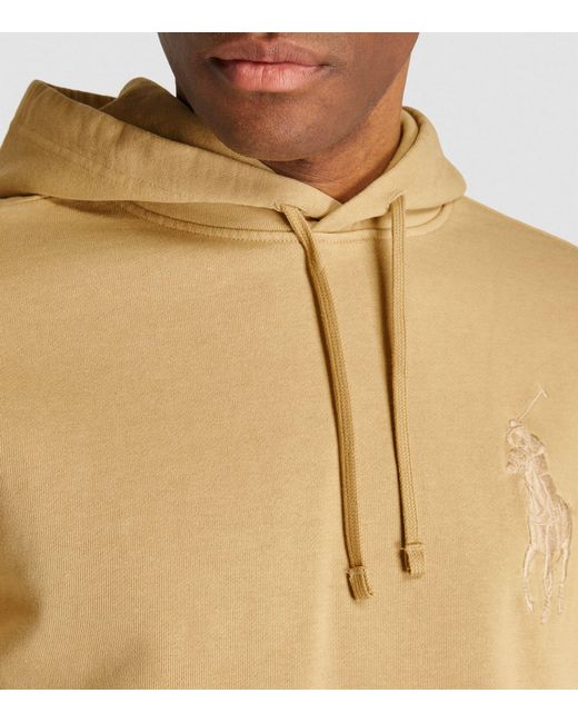 Polo Ralph Lauren Natural Cotton Tonal-logo Hoodie for men