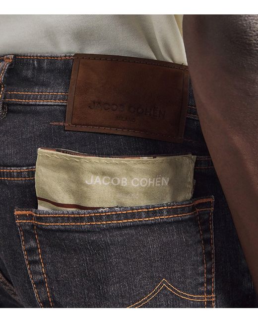 Jacob Cohen Gray Bard Slim Jeans for men
