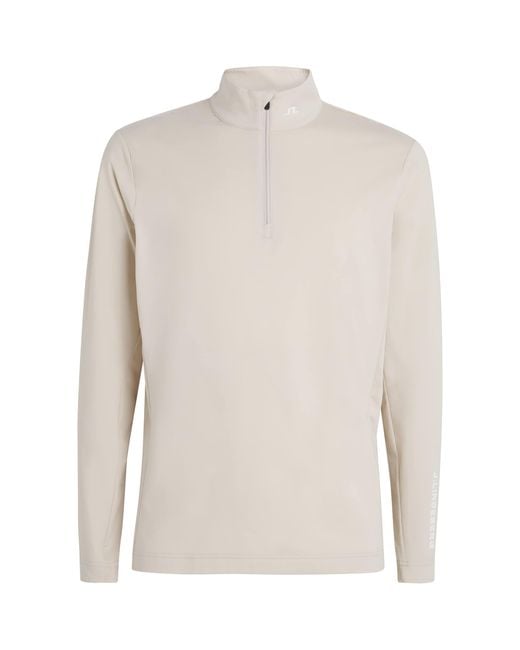 J.Lindeberg White Tour Tech Mid Layer for men