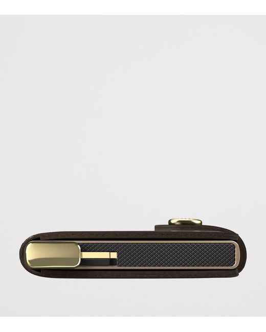 Secrid Brown Leather Miniwallet for men