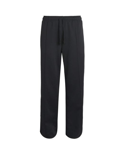 J.W. Anderson Black Jersey Pintuck Sweatpants for men