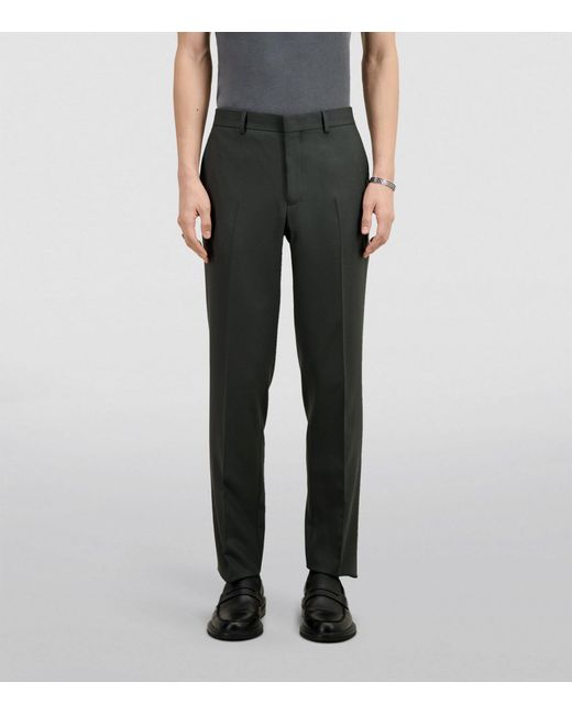 The Kooples Gray Wool Suit Trousers for men