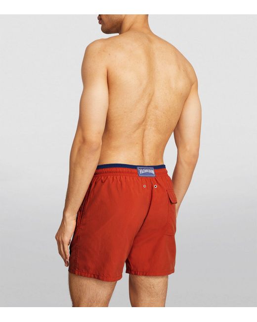Vilebrequin Red Mokami Swim Shorts for men