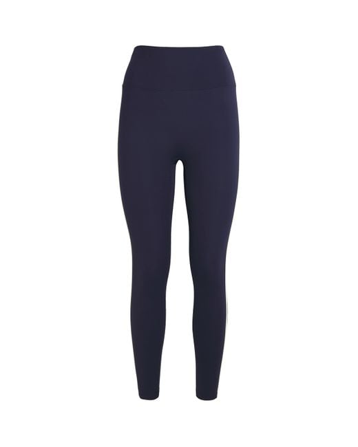 ADANOLA Blue Ultimate Piping Leggings
