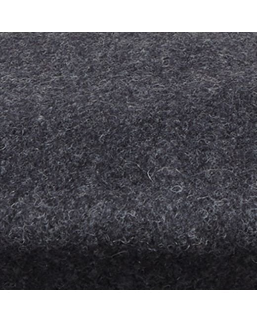Brunello Cucinelli Black Wool Beret