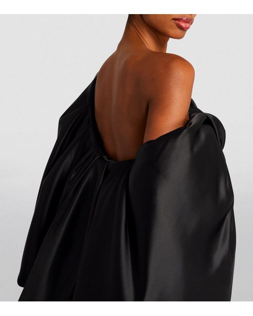 Simone Rocha Black Bow Mini Dress