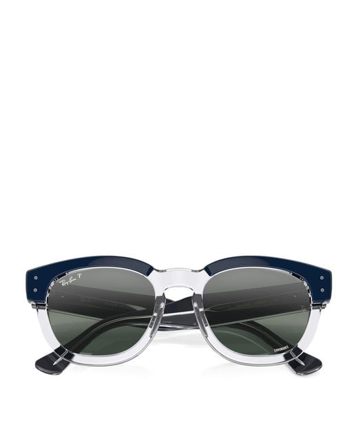 Ray-Ban Gray Mega Hawkeye Sunglasses