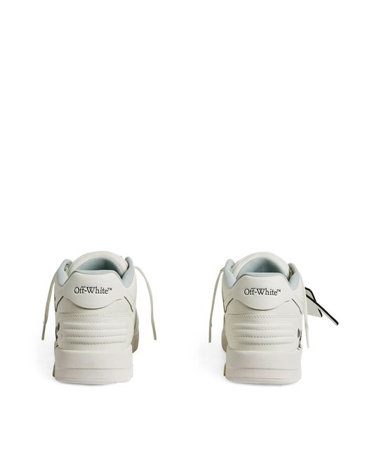 Off-White c/o Virgil Abloh White Leather Out Of Office ''ooo'' Sneakers for men