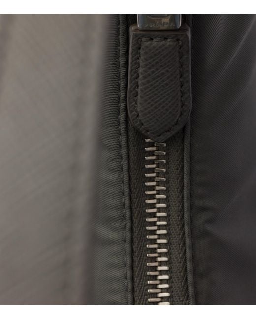 Prada Gray Re-Nylon Re-Edition 2005 Shoulder Bag