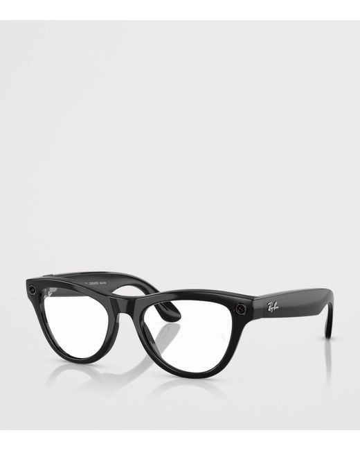 Ray-Ban Black X Meta Skyler Sunglasses