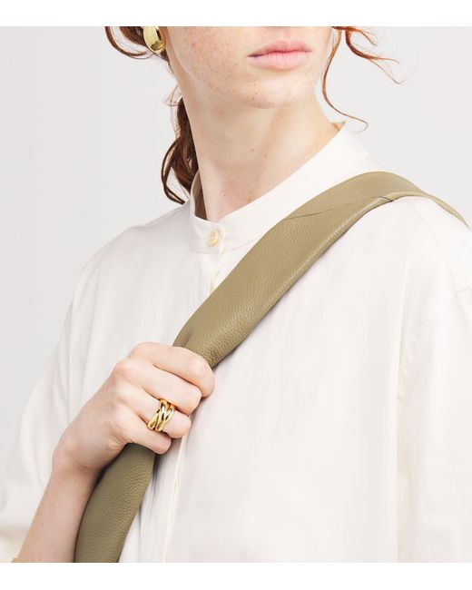LIE STUDIO Metallic Plated The Sofie Ring