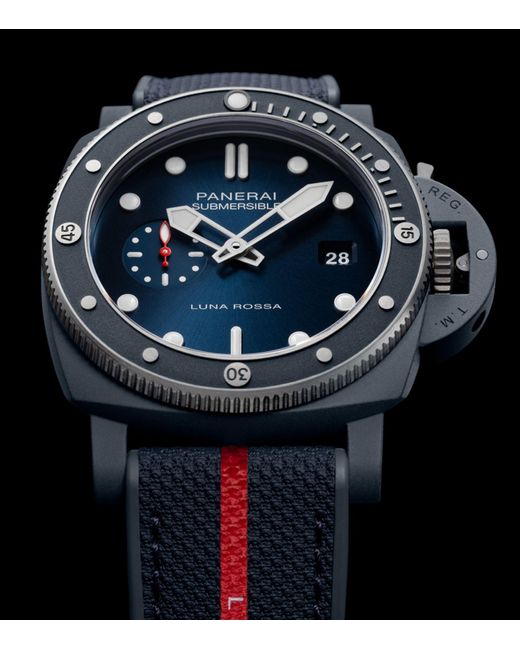 Panerai Blue Ti-Ceramitech Submersible Quarantaquattro Luna Rossa Watch for men