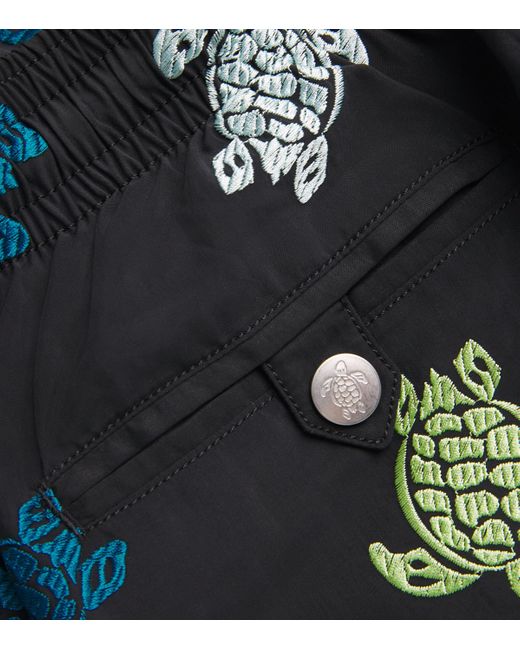 Vilebrequin Blue Turtle Mistral Swim Shorts for men