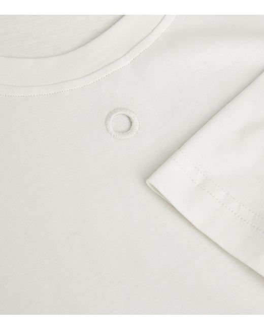 Craig Green White Hole-detail T-shirt for men