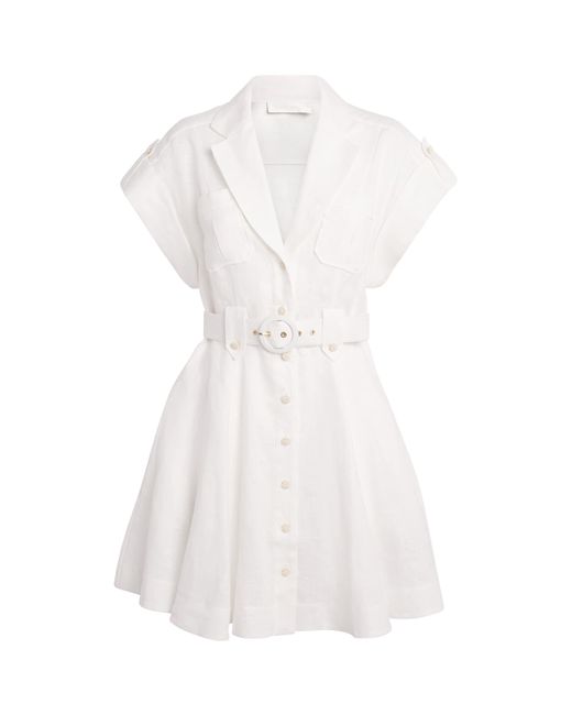 knee length dresses for ladies Corsage Linear Mini Dress