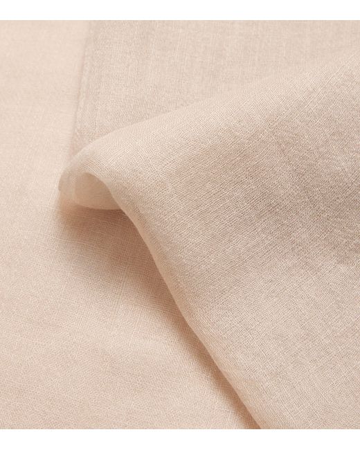 Eleventy Natural Cashmere Scarf