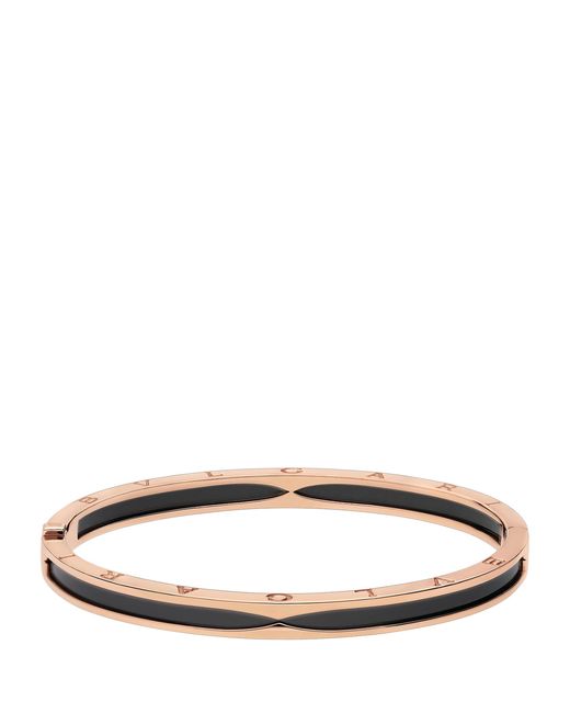 BVLGARI Metallic And Ceramic B.Zero1 Bangle