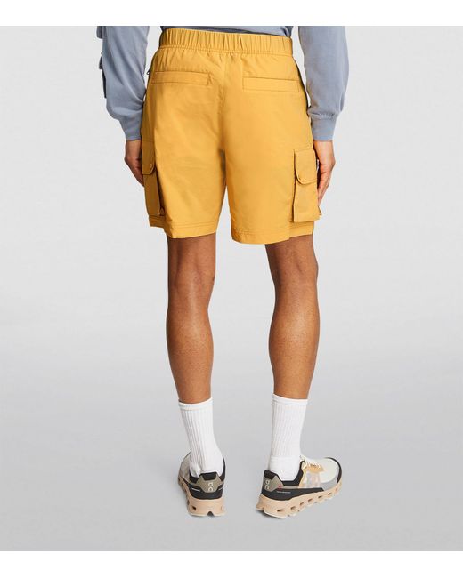 Napapijri Yellow X Obey Bermuda Shorts for men