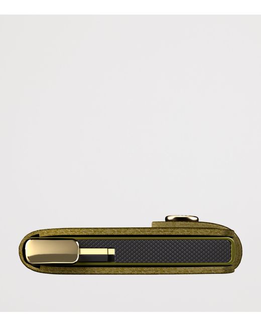 Secrid Green Basco Leather Miniwallet for men