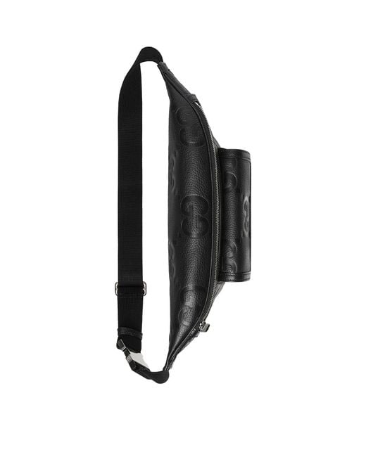 Gucci Black Jumbo Gg Belt Bag