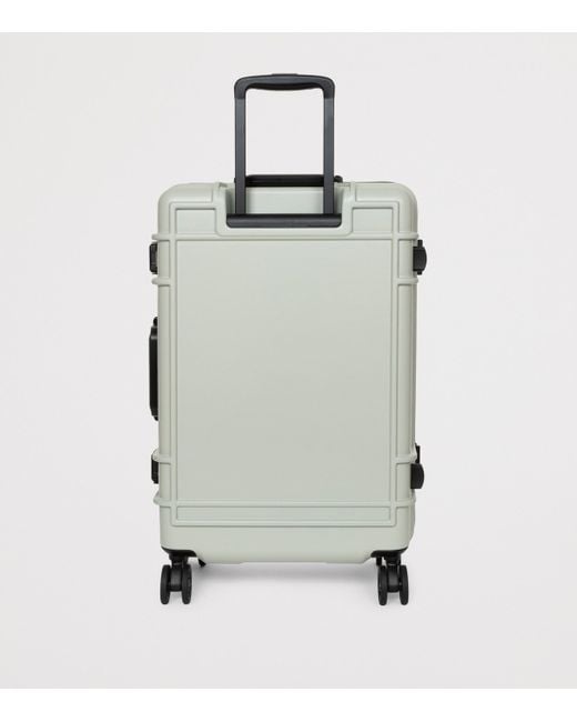 Eastpak Gray Resistr Medium-Size Hard Shell Suitcase