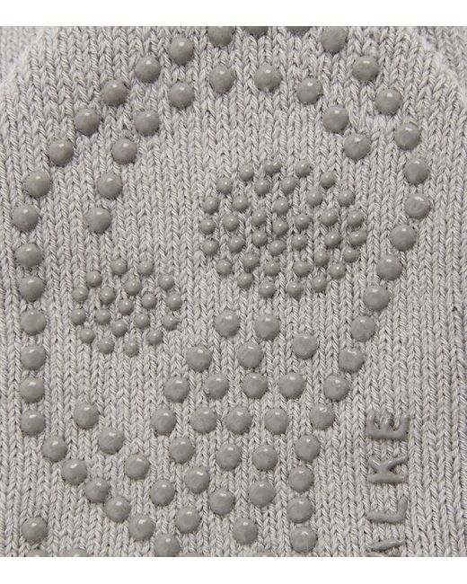 Falke Gray Cuddle Pad Socks