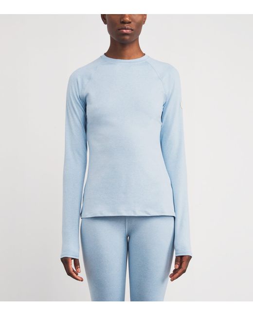 Varley Blue Always Warm Base Layer Top