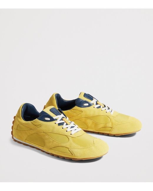 Bottega Veneta Yellow Orbit Flash Sneakers for men