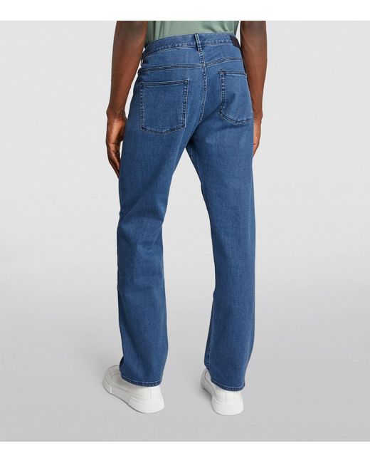 Giorgio Armani Blue Straight Jeans for men