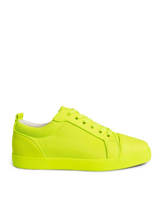 Christian Louboutin Yellow Louis Junior Low-top Sneakers for men