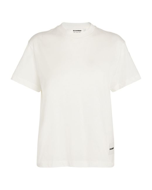 Jil Sander White Pack Of 3 Short-sleeve T-shirts