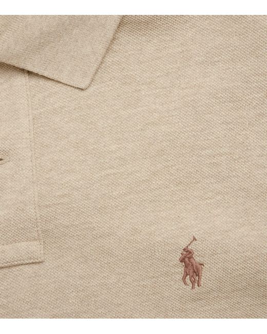 Polo Ralph Lauren Natural Polo Pony Long-sleeved Polo Shirt for men