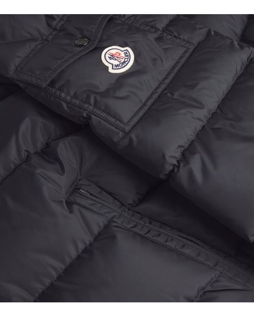 Moncler Black Down Maya Puffer Jacket for men