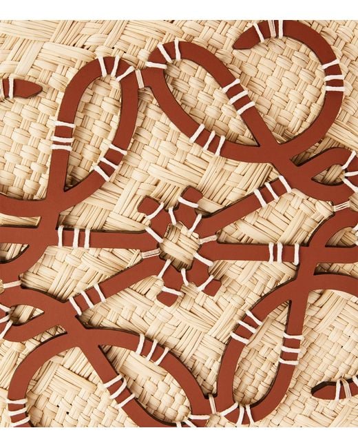 Loewe Natural X Paula's Ibiza Anagram Basket Bag