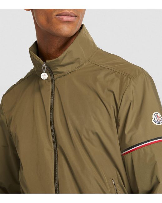 Moncler Green Ruinette Zip-up Jacket for men
