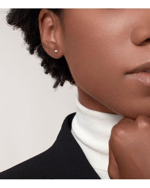 Cartier Metallic Extra-Small And Diamond D'Amour Earrings