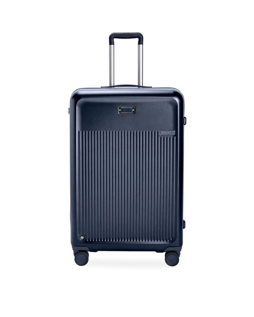 Briggs & Riley Blue Large Check-in Expandable Spinner Suitcase (76cm)